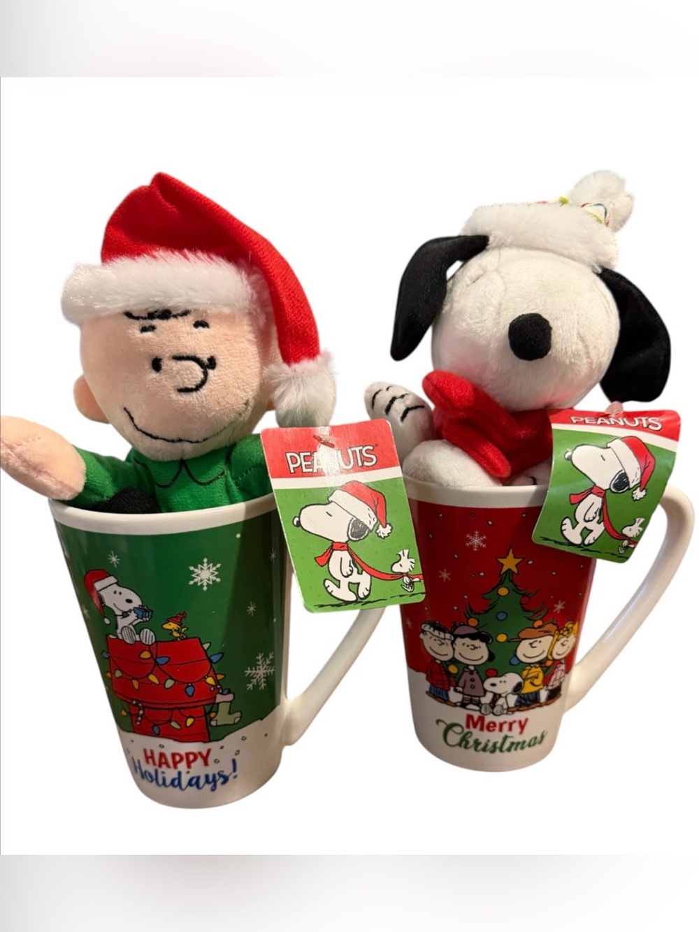Snoopy & Charlie Bag Charm & Mug
